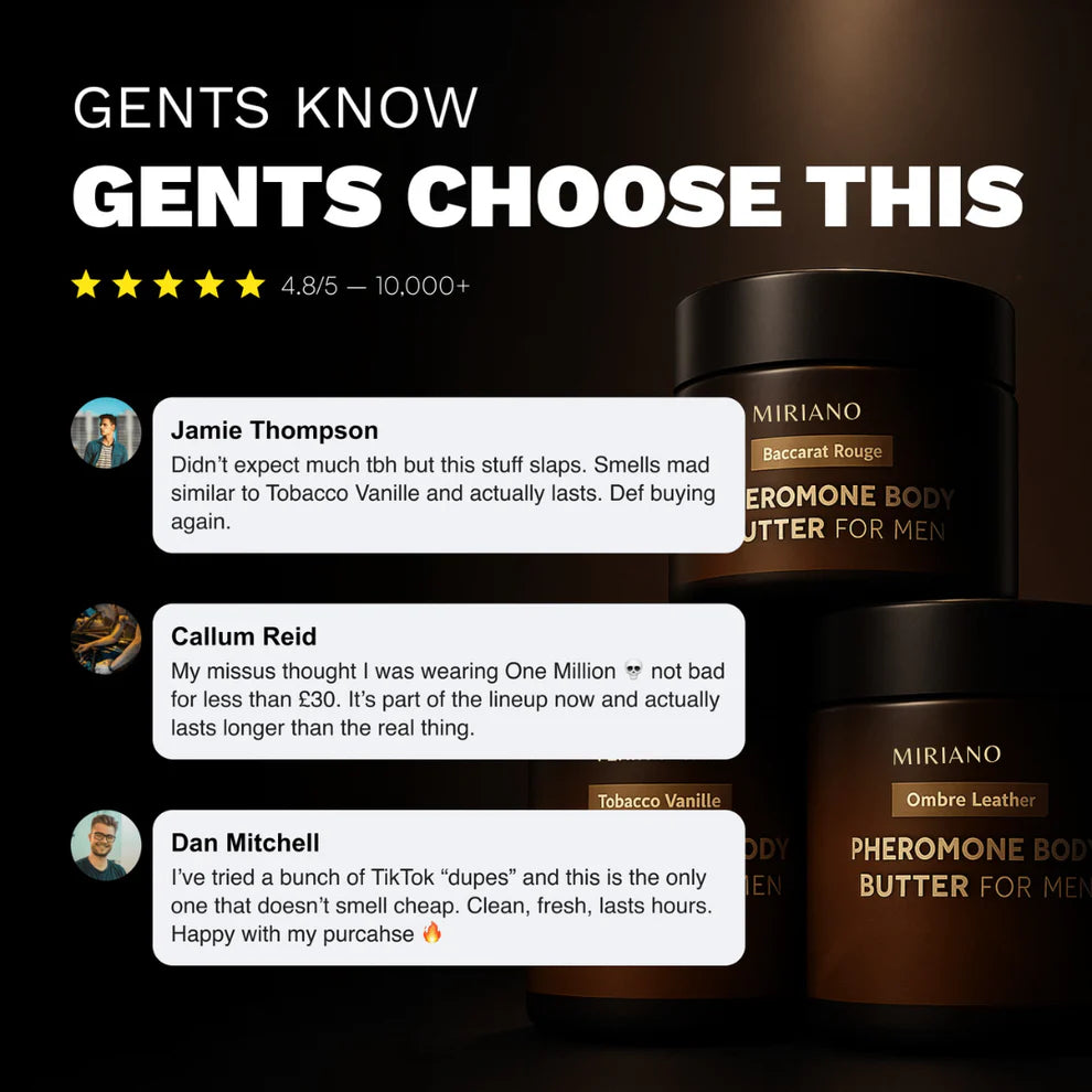 Pheromone Body Butter For Men